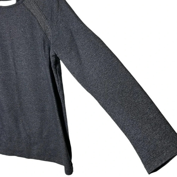 Danskin sweater,women med, top back cut out,pullover, comfy,cotton blend,raglan - Picture 5 of 15